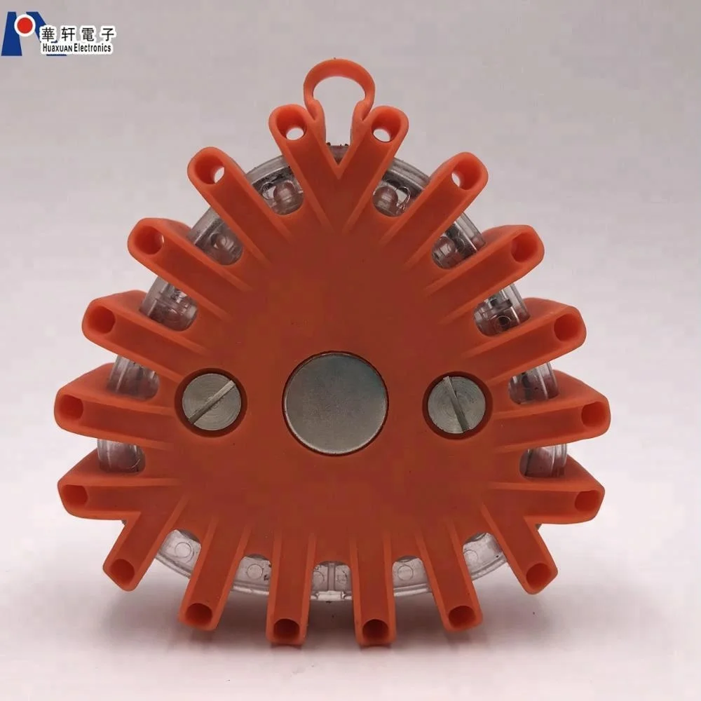 Triangle Shaped CR123 battery Emergency Roadside Beacon LED Lighting Flare Super Bright Light Visible Up To 2 Miles Away