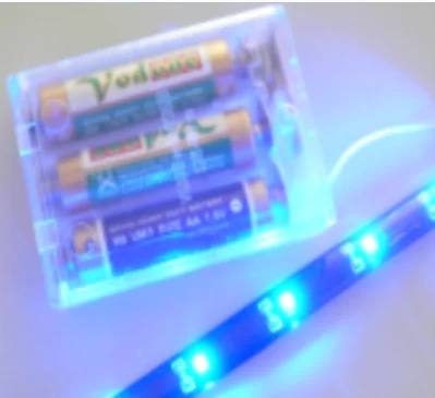 SMD 2835  80 leds/m   4.5V/6V/9v  battery powered  TV   led   strip light