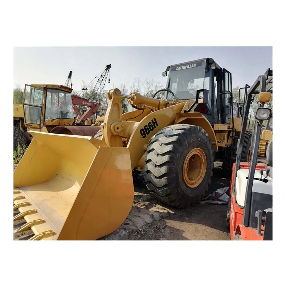 cheap price for sale cat 966h wheel loader tractor articulated mini 5 ton front end wheel loader cat 966 used wheel loaders