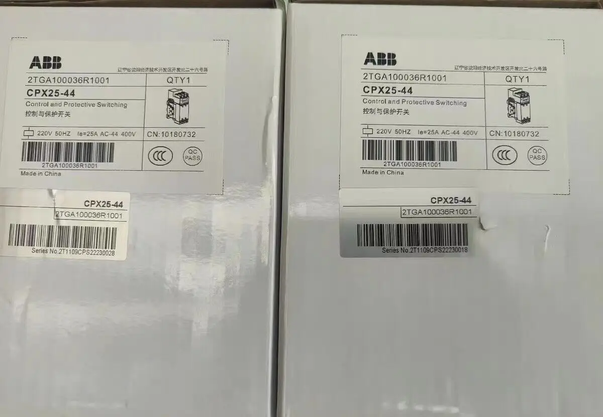 1 шт. ABB CPX25-44 управления и защиты переключатели 22-25A