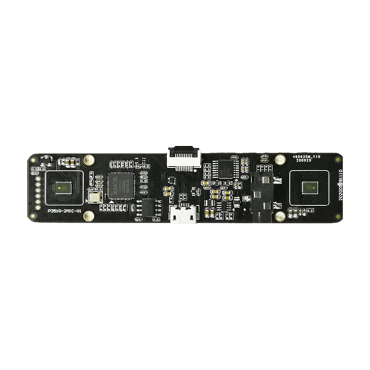 
[XMOS] P3510-2MIC Board USB 2 MIC linear microphone array, 5m far-field voice capture, suitable for conference calls & ASR 