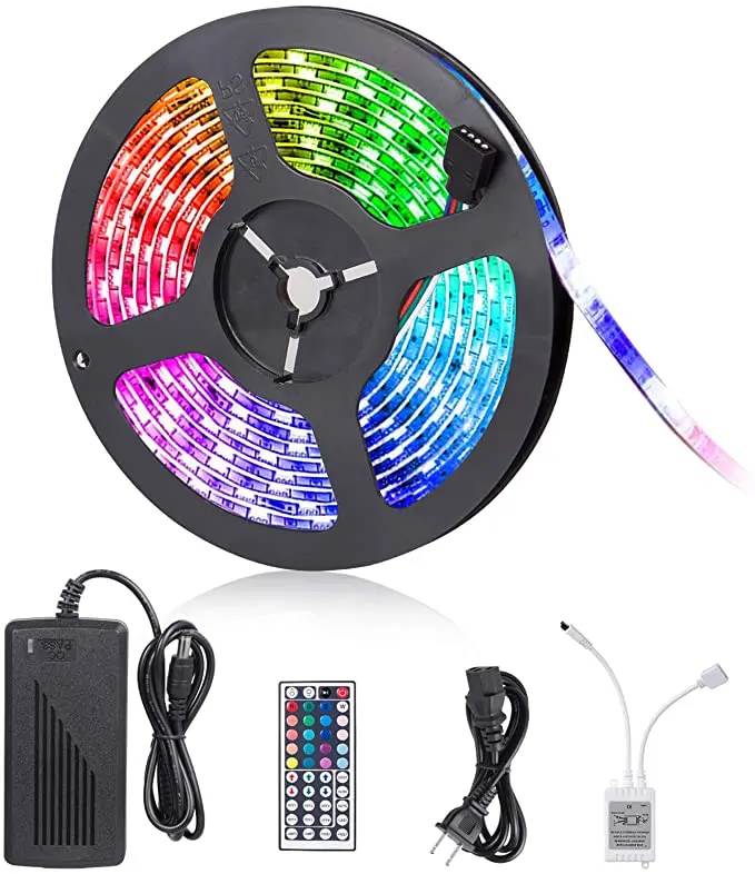Alexa Tuya Google Home APP Remote Control Smart RGB Strip Light IP65 Waterproof WIFI Smart LED Strip WIFI LED Strip Light