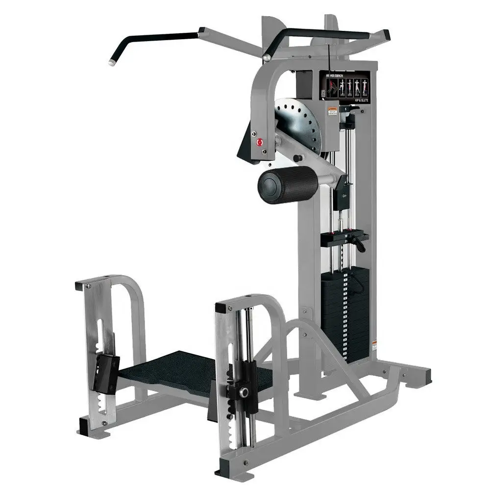 Strength Trainer Pin Loaded Fitness Equipment Hip and Glute Fitness Gym Equipment