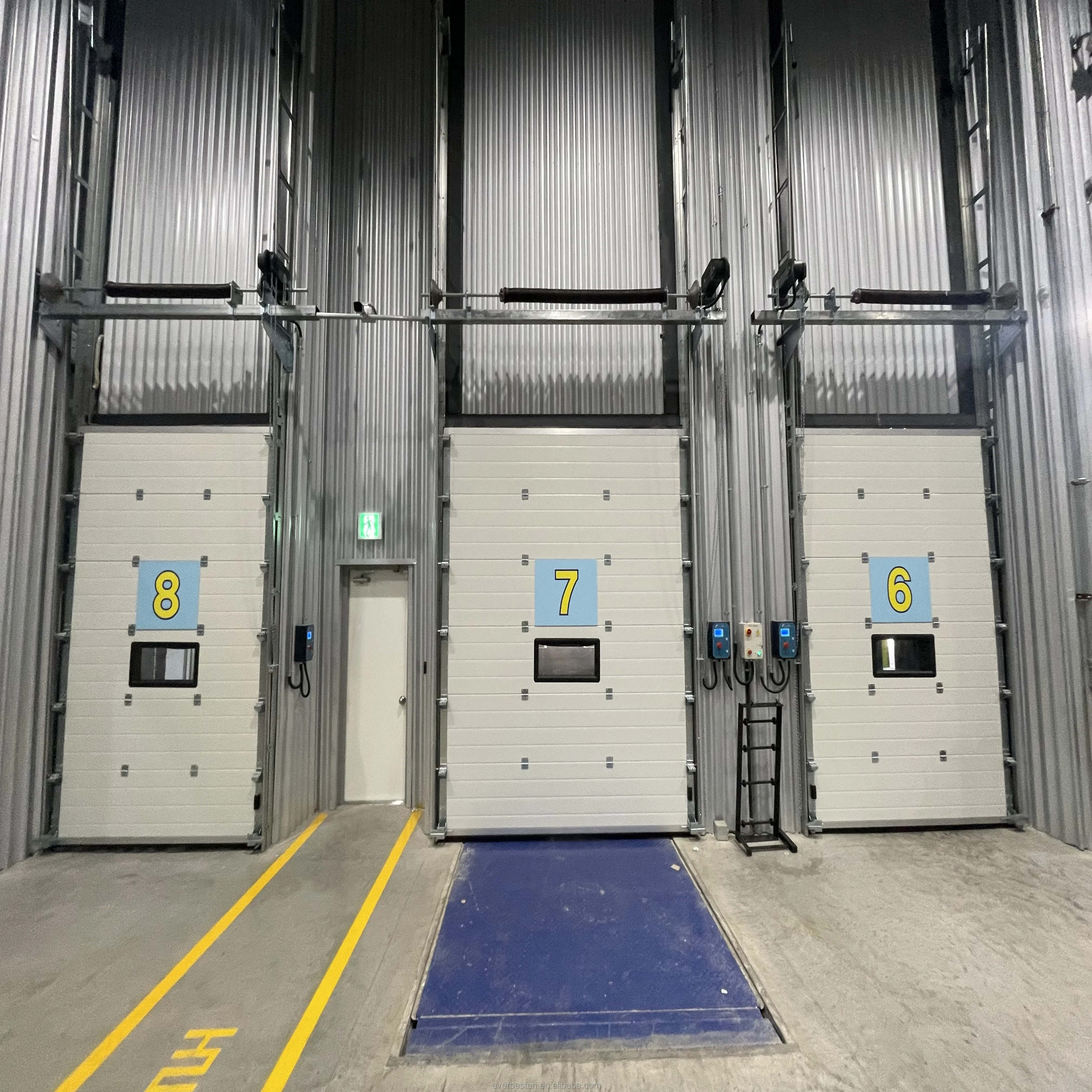 Promotion Everbesten Automatic Overhead Industrial Sectional Door for warehouse