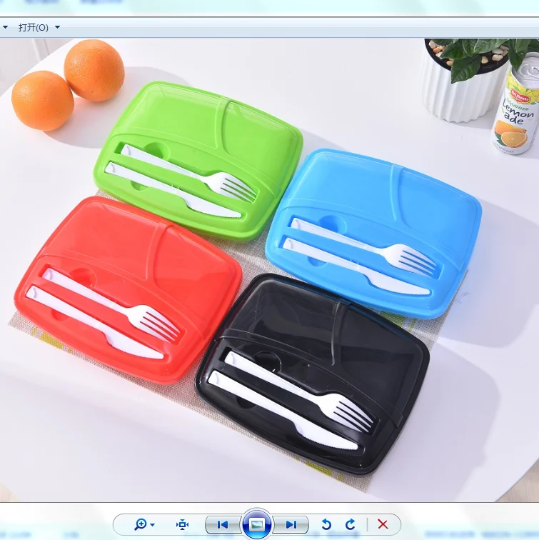 we have STOCK you buy conveniently cheap NON-disposible Plastic Lunch box bento box