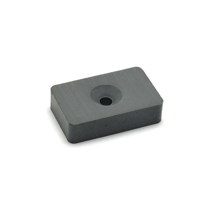 Ferrite Magnet Composite and Block Shape large ceramic magnets for sale