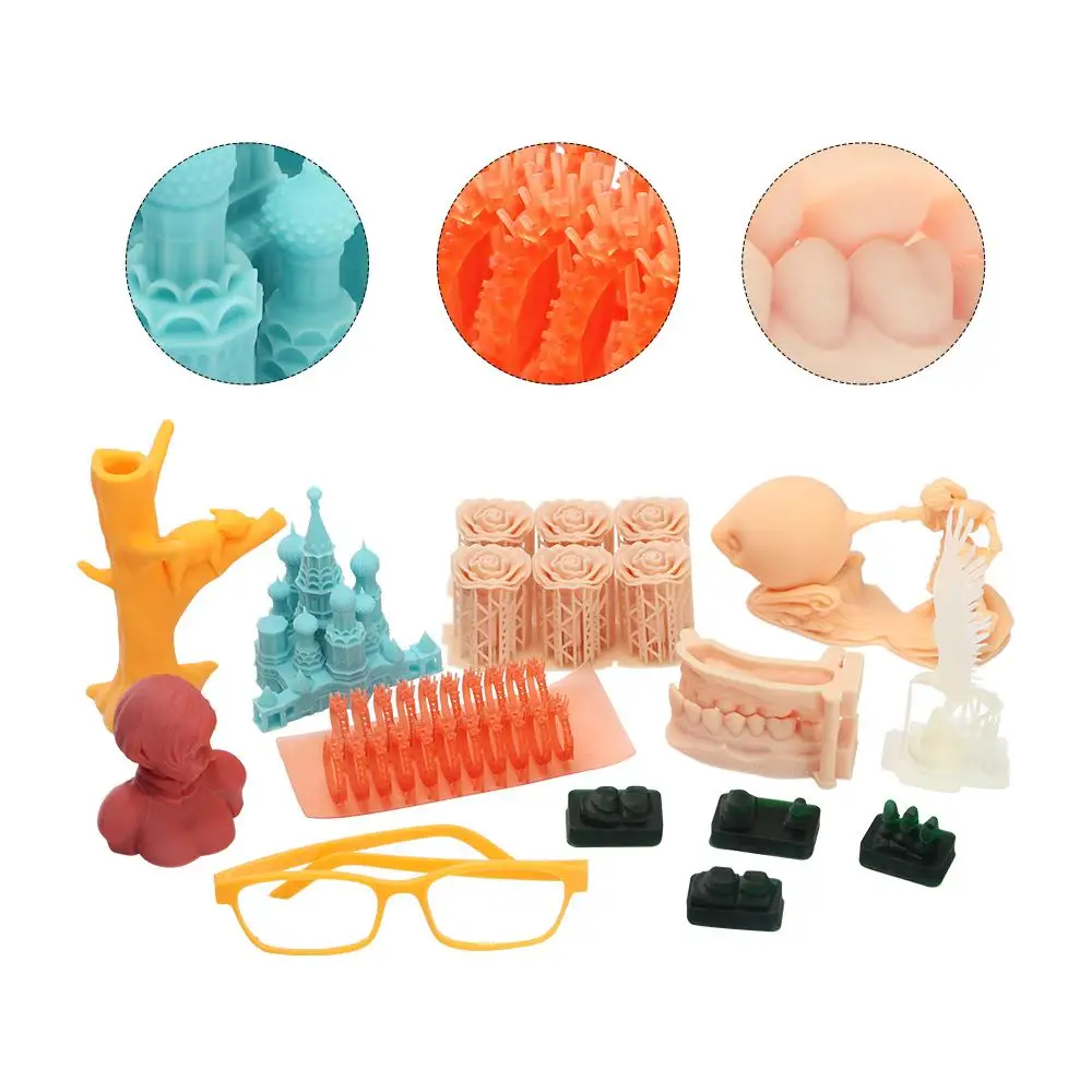  Полимер ANYCUBIC для 3d принтера УФ-полимер ЖК-дисплей УФ-стоматологический литейный и нелитейный 500 мл жидкий печатный