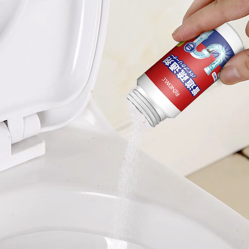 The factory sells high efficiency toilet and kitchen drain cleaner 125 grams