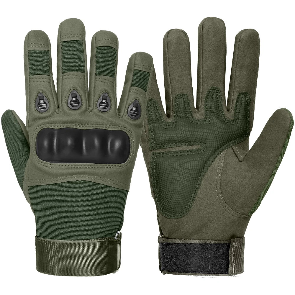 Tactic Training Knuckle Protection Mens Combat Tactical Gloves for Custom Full Finger Tactical Gloves