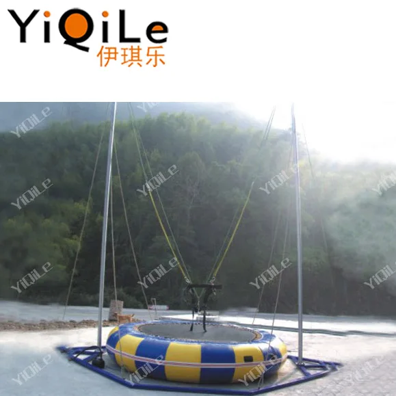 2019 high quality and hot sale bungee trampoline on trailer