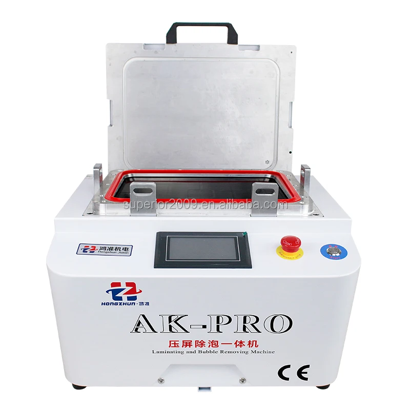 LCD Repair Machine AK PRO Vacuum OCA Laminating Machine for iPhone Mobile Phone Repair LCD Refurbish Glass Replacement Equipment