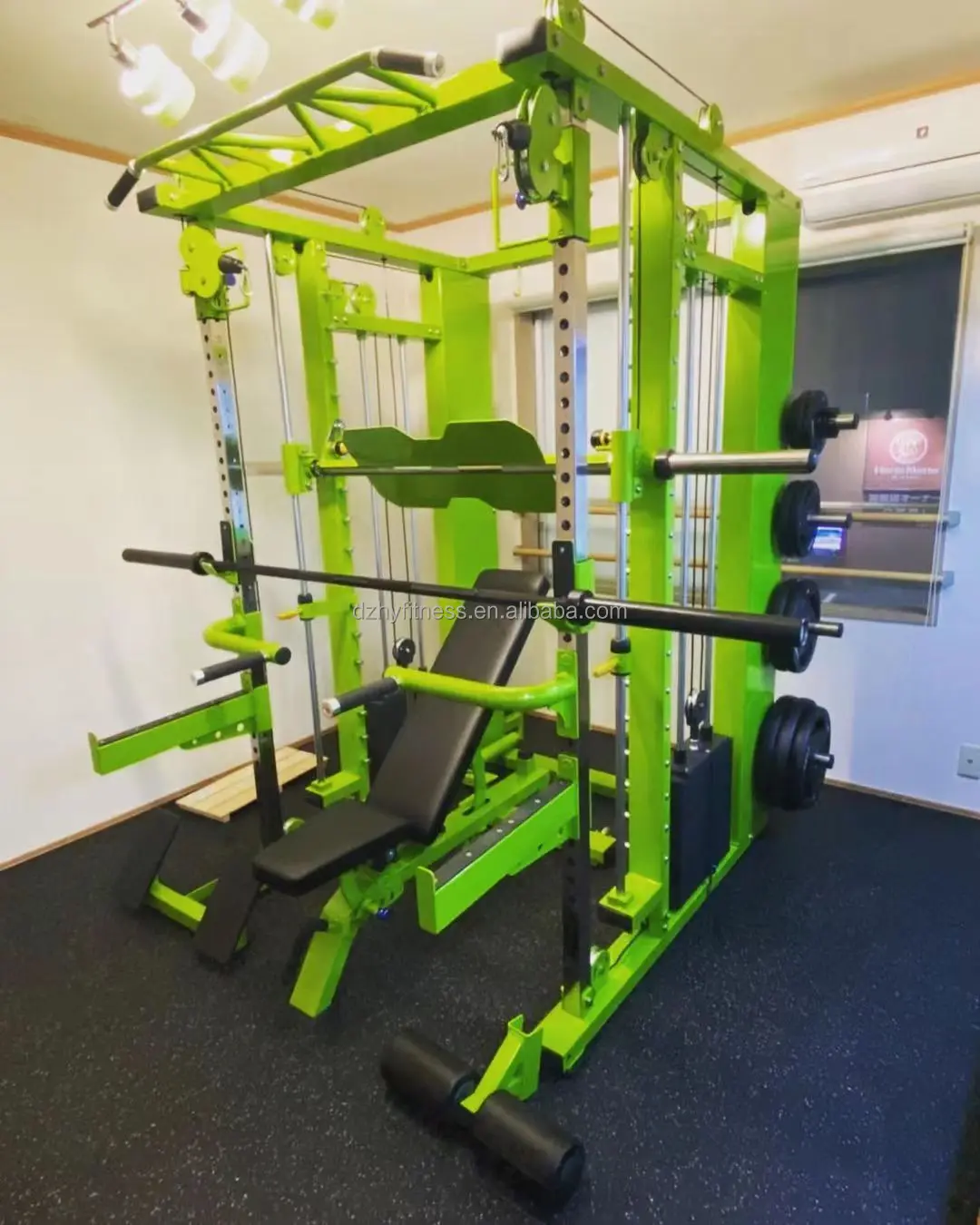 Smith Machine Comprehensive Trainer Commercial Flying Bird Gantry Gym Fitness Equipment Home Multifunctional Squat Rack Fitness