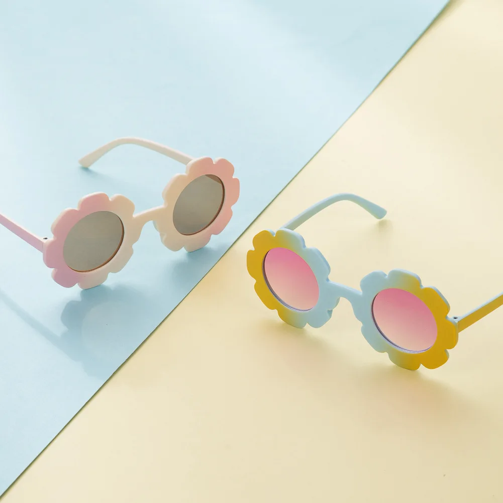 2024 Hot Sale Baby Sunglasses Wholesale Colorful Cute Round Anti UV400 Girls Boys Baby Kids Sunglasses