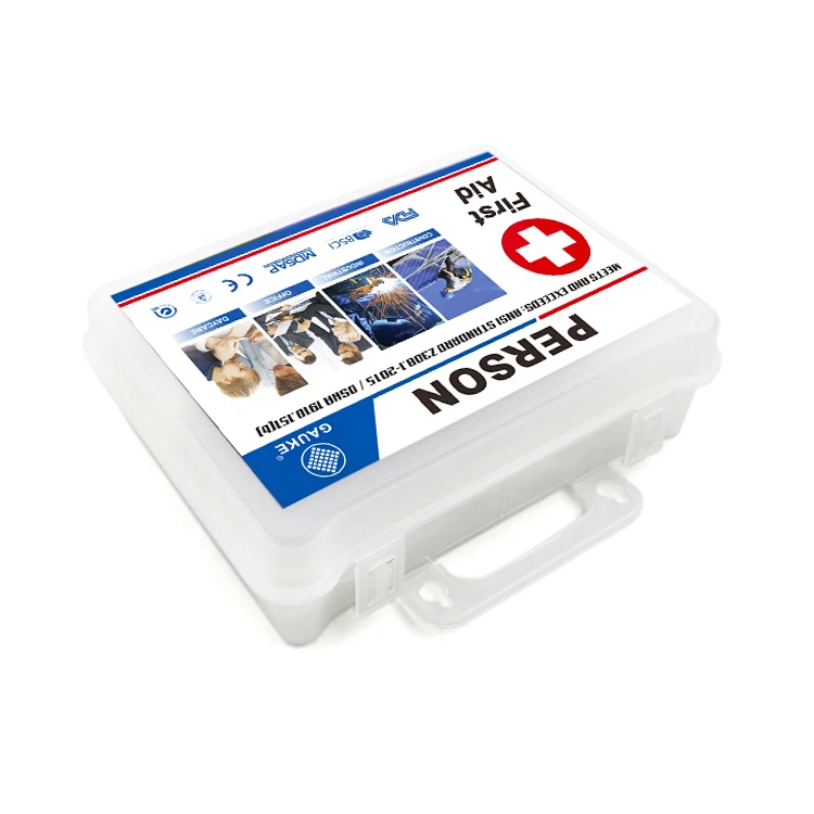 Manufacturer Portable Plastic case for first aid kit