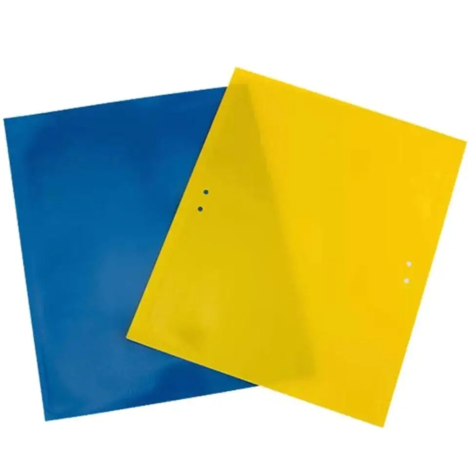 Wholesale hot selling Farm Disposable Yellow Sticky Traps Glue Board Plastic Sticky Fruit Fly Trap For Garden Tools