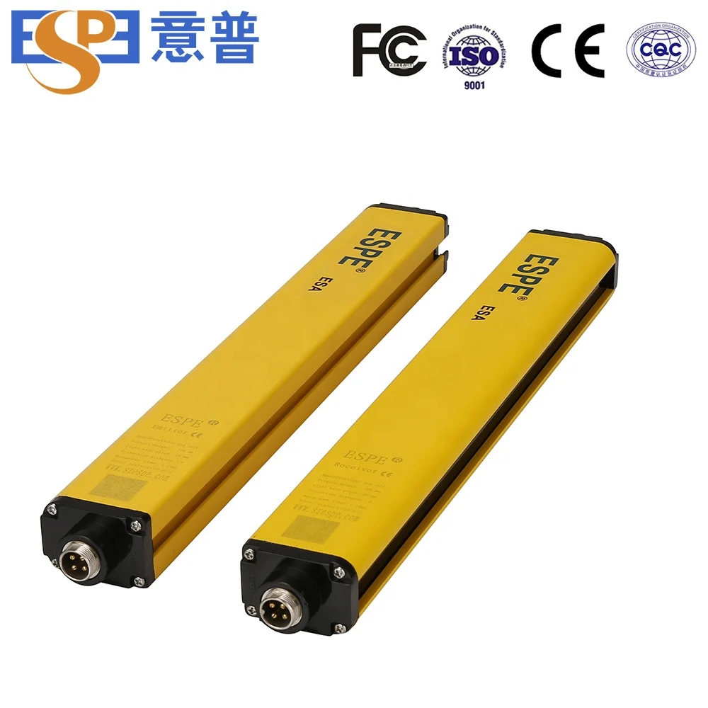 In Stock Universal Use 24V Safety Light Curtain NPN PNP Light Barrier Sensor Photoelectric Protection Sensor