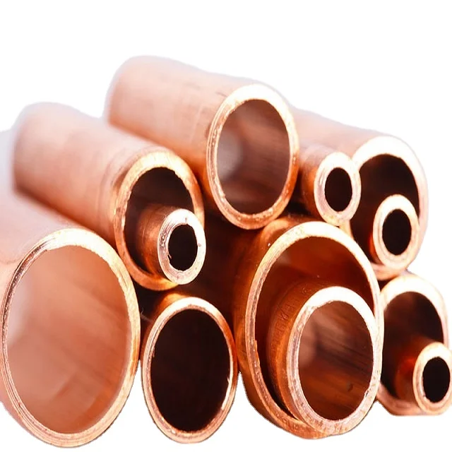 Hot-selling OEM Size C109 tellurium  Copper Tube pipe for plumbing Straight lengths hard temper manufacturers pric