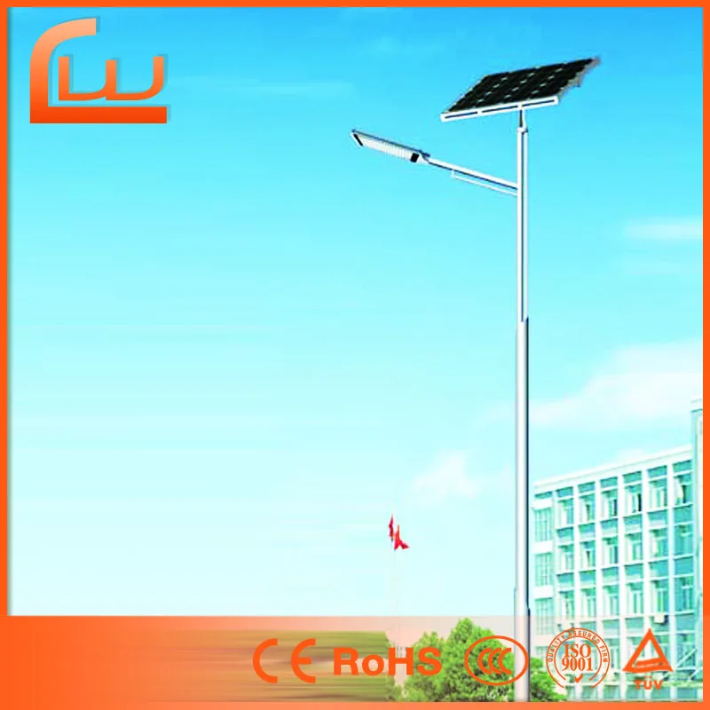 5 Years Warranty Solar Street Lamp in One Solar LED Street Light with Pole IP65 Integrated All 60w 80w 100w 120w 20 80
