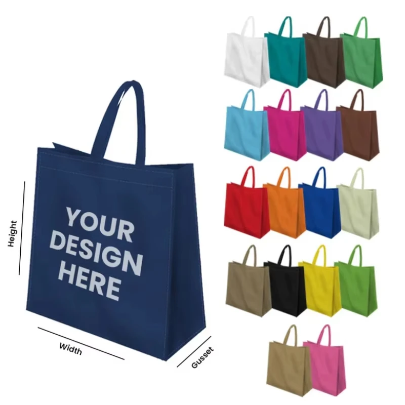 Eco Friendly Non Woven Shopping Fashion Non-Woven Bags Tote bag Manufacturers Wholesale Gift Bag