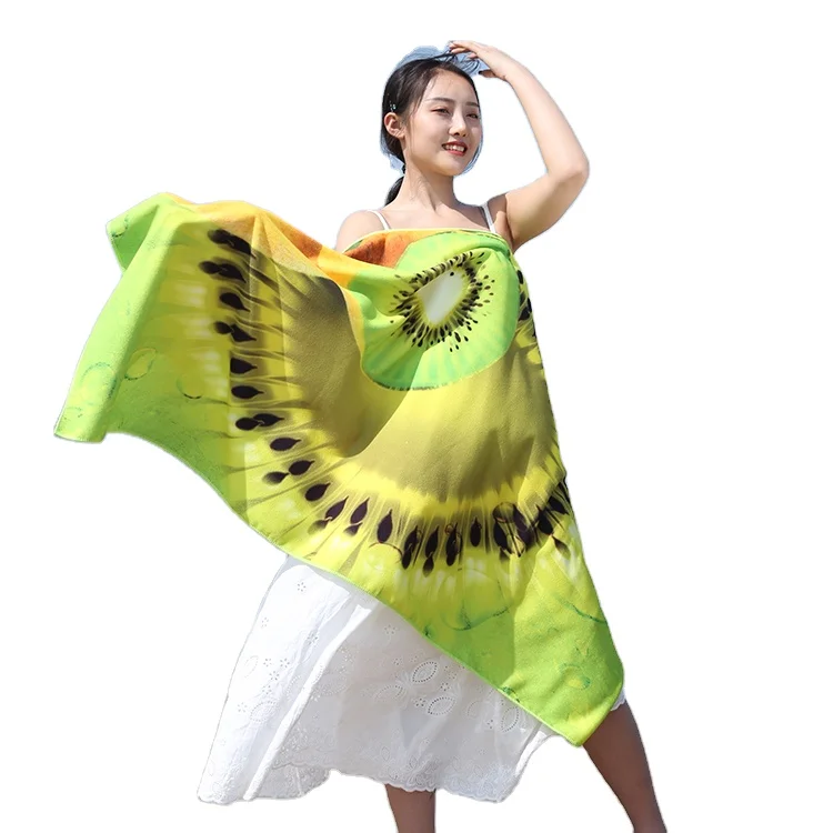 Пользовательские высококачественные пляжные полотенца из микрофибры с логотипом