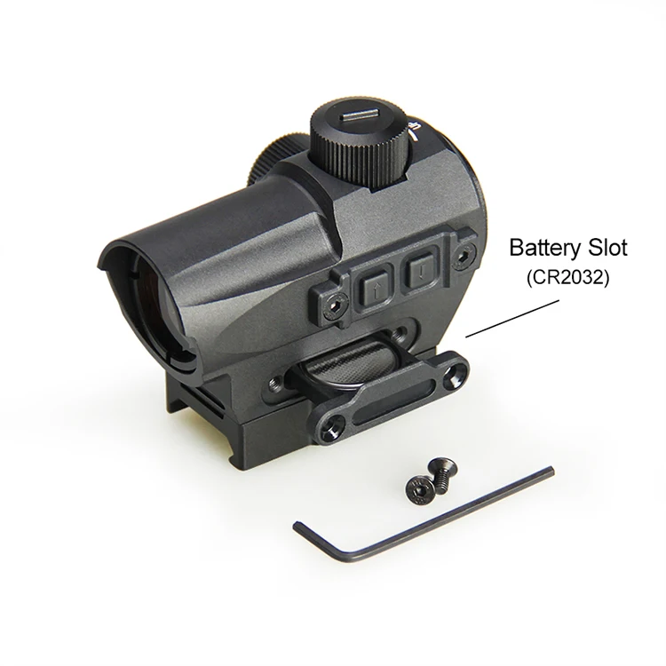 Good Brand Side Mount Battery Red Dot Sight With High Riser Mount  2-0124