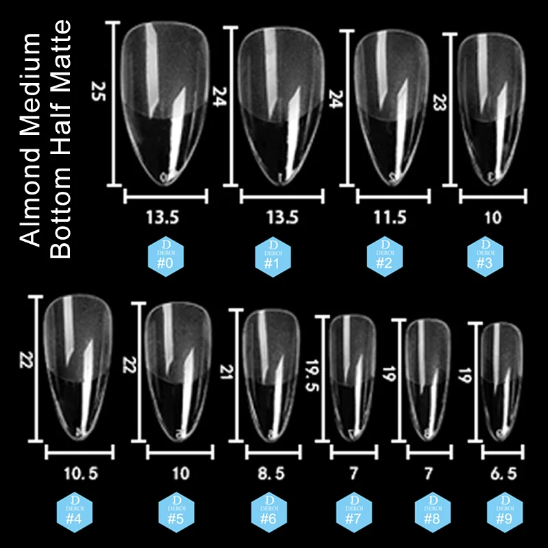 OEM custom private label full cover nail tips soft gel gelly tips press on nails kit