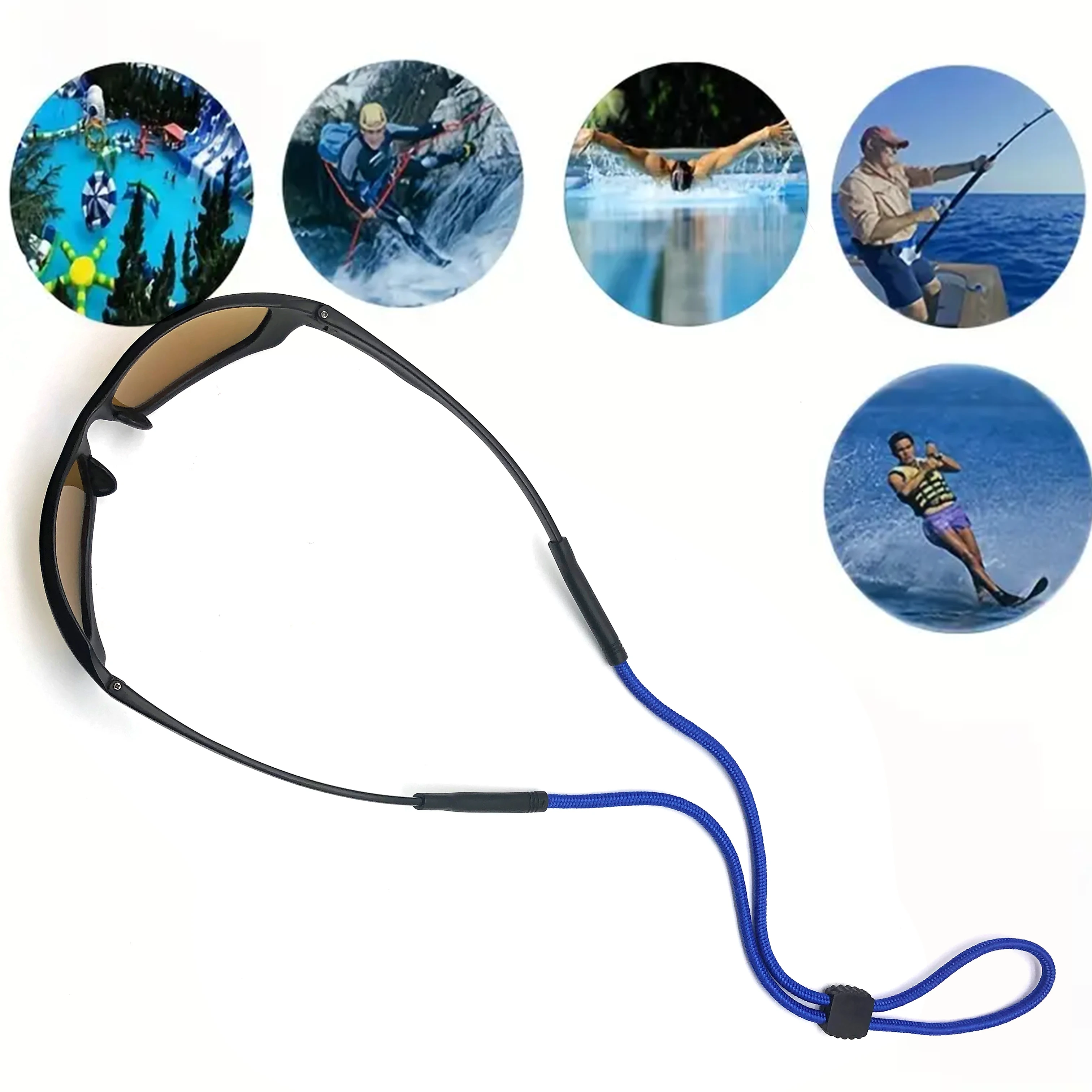 Wholesale Customized Nylon Eyeglass Retainer Straps Sunglasses Accessories Sunglasses Lanyard