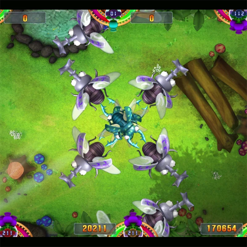 VGame насекомое доктор Рыбная игра игровой автомат набор аркадная видео программное обеспечение