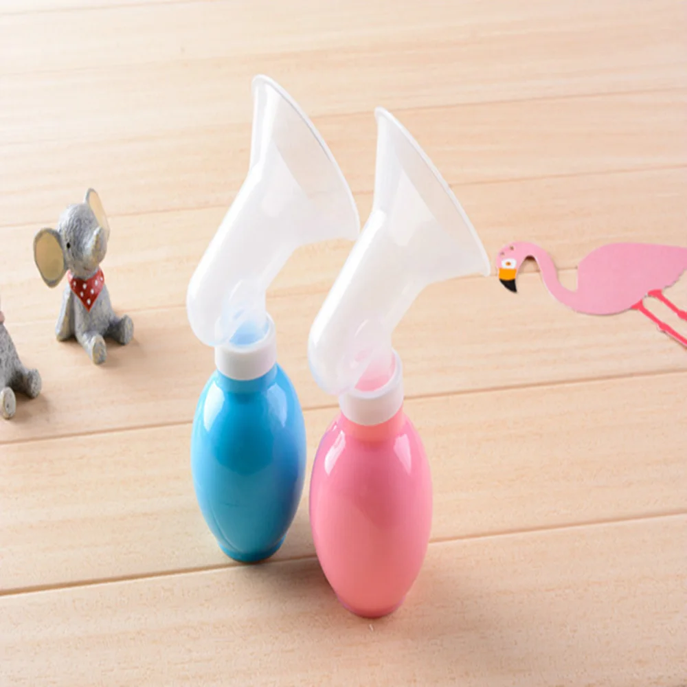 Wholesale Custom Logo BPA Free Milk Saver Baby Breastfeeding Pump Manual Silicone Breast Pump