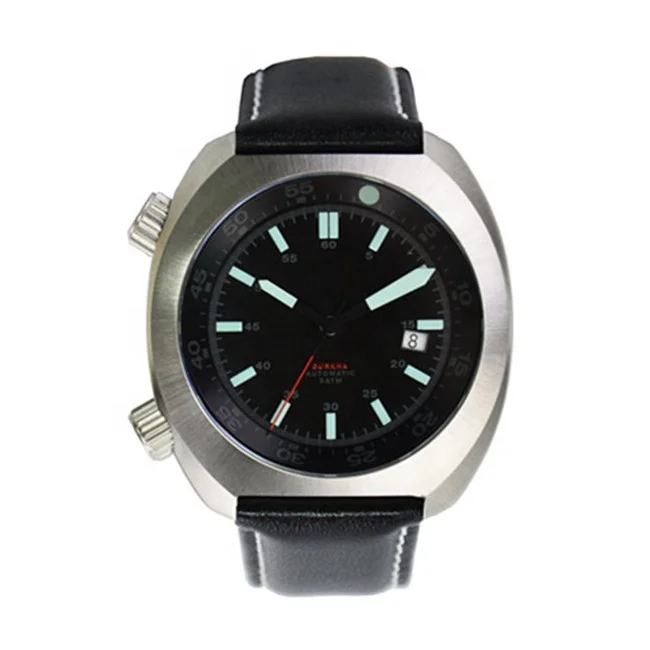 Manufacturers Mechanical Movement OEM Dive Watches Shenzhen 30atm Luxury Leather Men Silicone Fashion Stainless Steel Charm