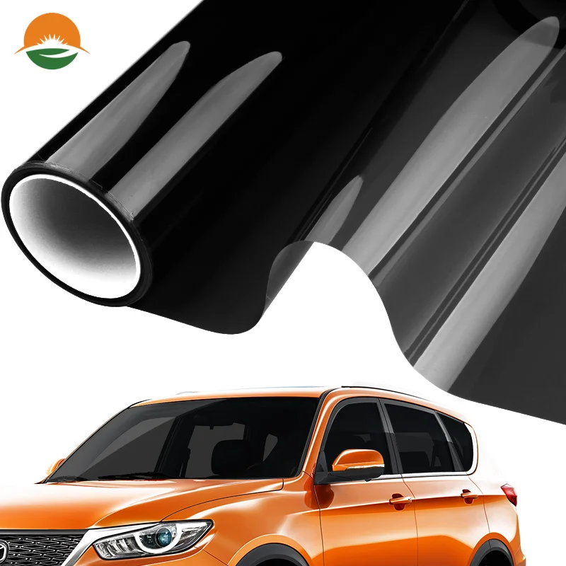 35%VLT UV400 anti scratch car window dyed film glue film window tint film solar tint