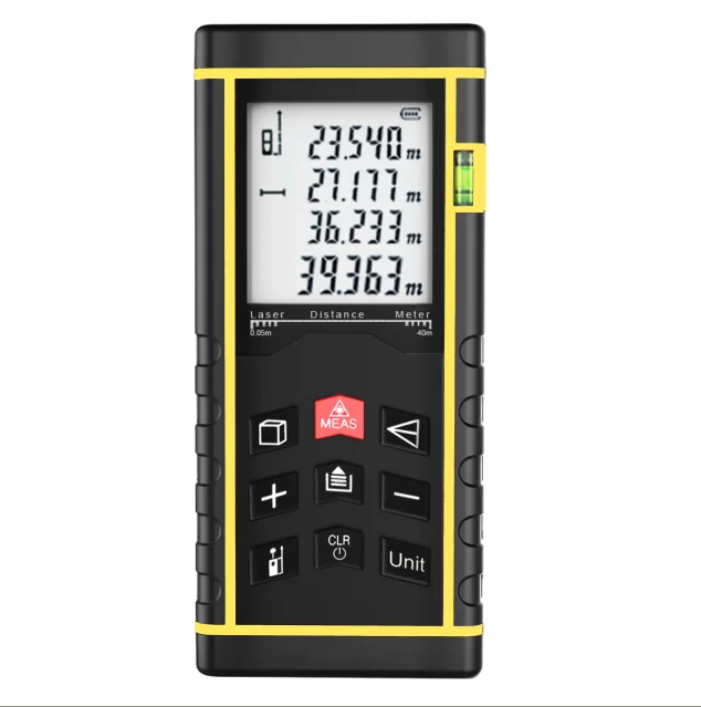 Mini Handheld Laser Meter Distance Measurer for Construction site 40m