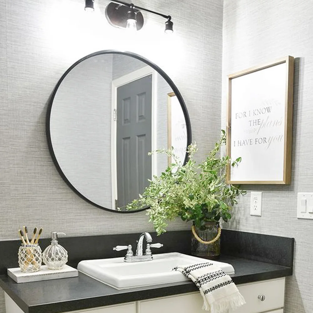 New arrival wall mounted gold framed mirror with factory wholesale price