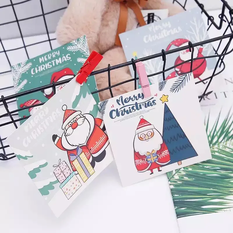 30 Pack Mini Christmas Greeting Cards Christmas Present Charity Cards