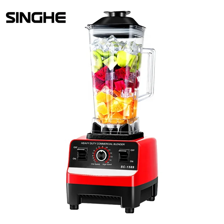 2022 New Silver Crest 9520 Motor 2L 4500W Smoothies large Commercial Blender