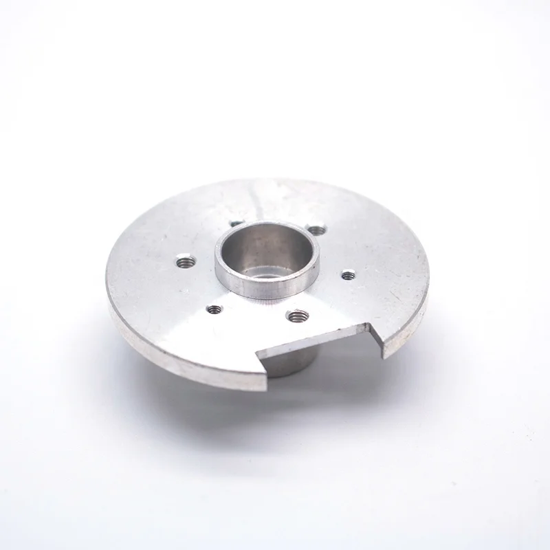 Non-Standard Custom Cnc Turning Mechanical Aluminum Alloy Round Shell Parts Prototype Enclosure Motor Cover Machining Parts