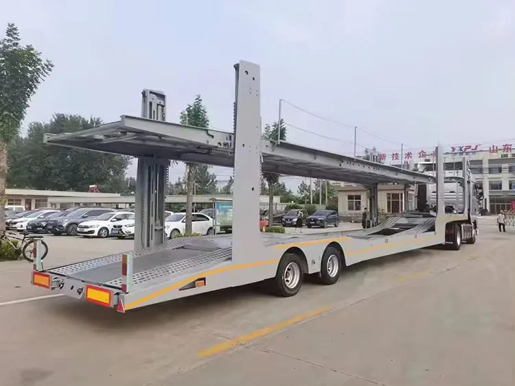 Подгонянный прицеп для перевозки автомобилей с рампой двухэтажный автомобиль полуприцеп
