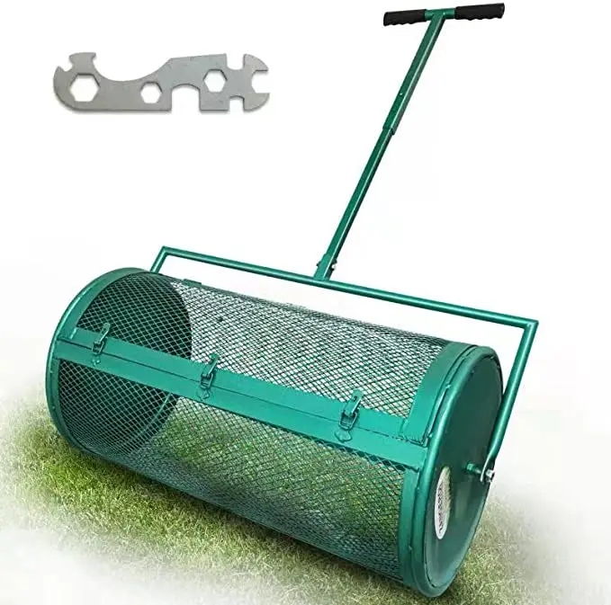 Heavy Duty Latches. Durable Lightweight Lawn Care Equipment - Manure Spreader