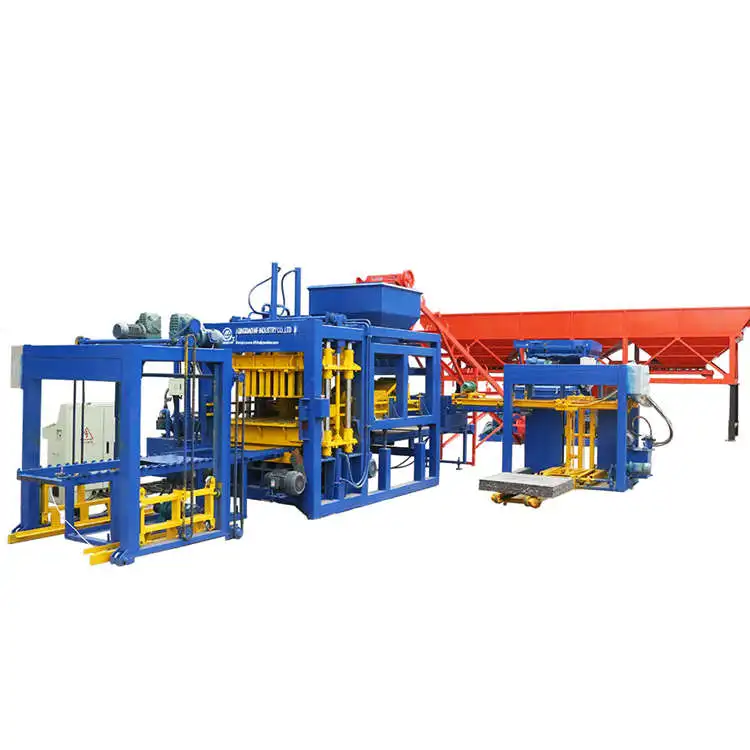 QT8-15 hourdis brick machine how to make bricks block brick making machine Algeria male libya