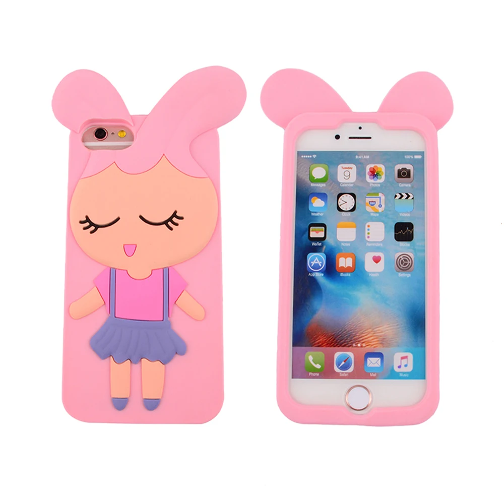 производство оригинального 3D пользовательские смартфон задняя защитная крышка для Iphone 6 гель силиконовый чехол для Iphone 7