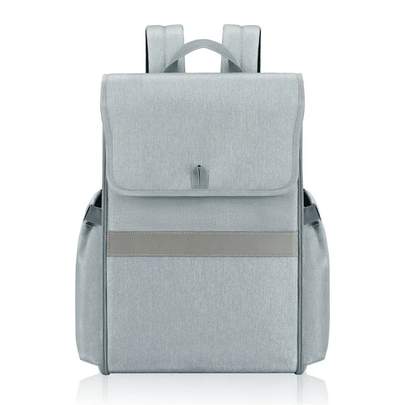 Custom Logo Popular Lightweight Multifunction Foldable Travel Backpack Baby Bed Nappy Changing Pad Mummy Bag Diaper Bags