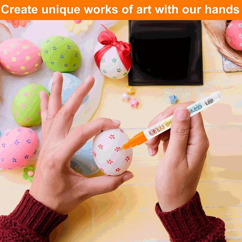 2025 Dual Line 12 Color Outline Markers Hand Painted Manga Drawing Markers Pen Sketch Oily Twin Brush Pen Outline Art Marker Set