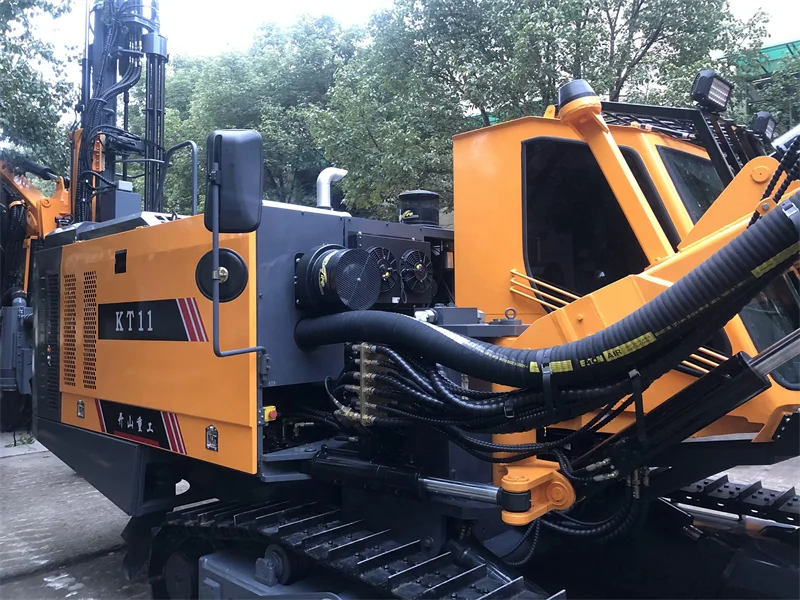 Factory directly sell KT11 hard rock blast drilling rigs mining rig down the hole drill rig