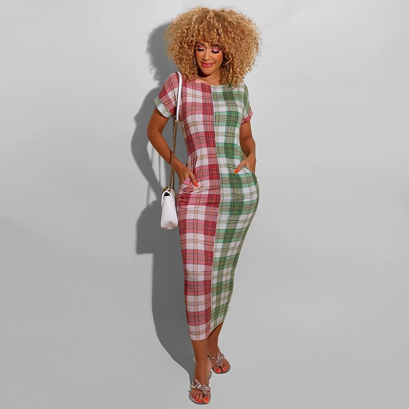 New Design Fashion Long Dreess Womens Plus Sized Clothing