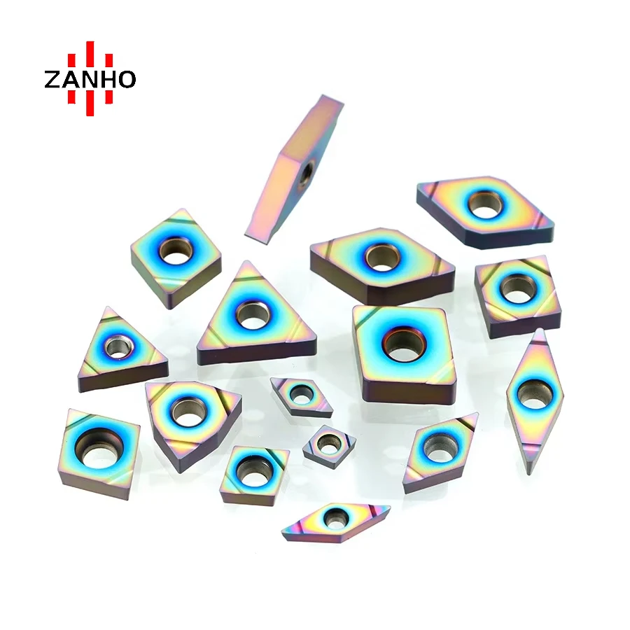 ZANHO wholesale carbide turning inserts DNMG15060404-GH DNMG150608-GH DNMG150612-GH FOR Hard materials  HRC<68