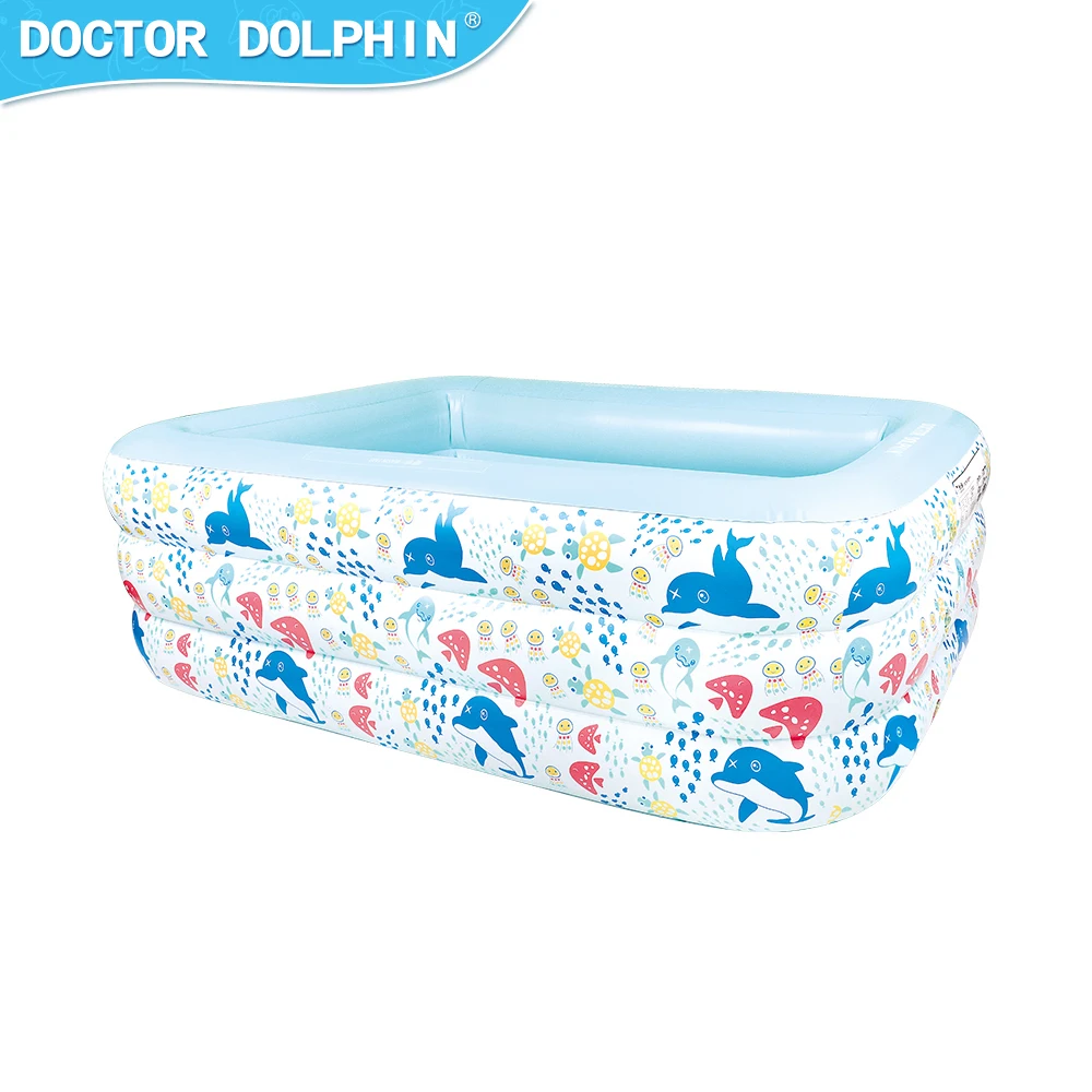 Family PVC Kids Portable Outdoors Pool Thick Plastic above ground Inflatable portable swimming pool