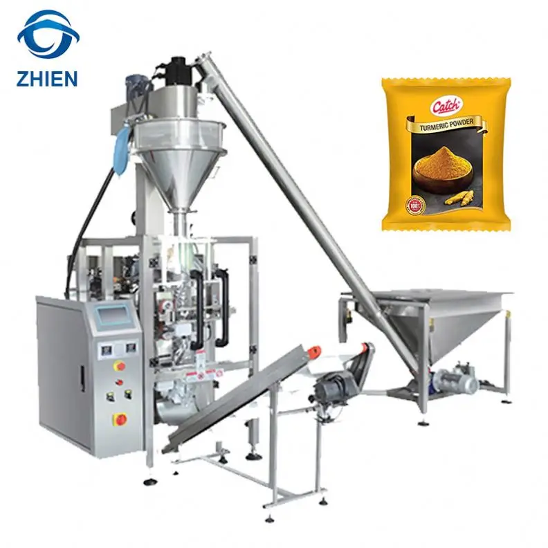 Китай завод 100 г Цена Автоматическая Куркума Порошок Masala упаковочная машина