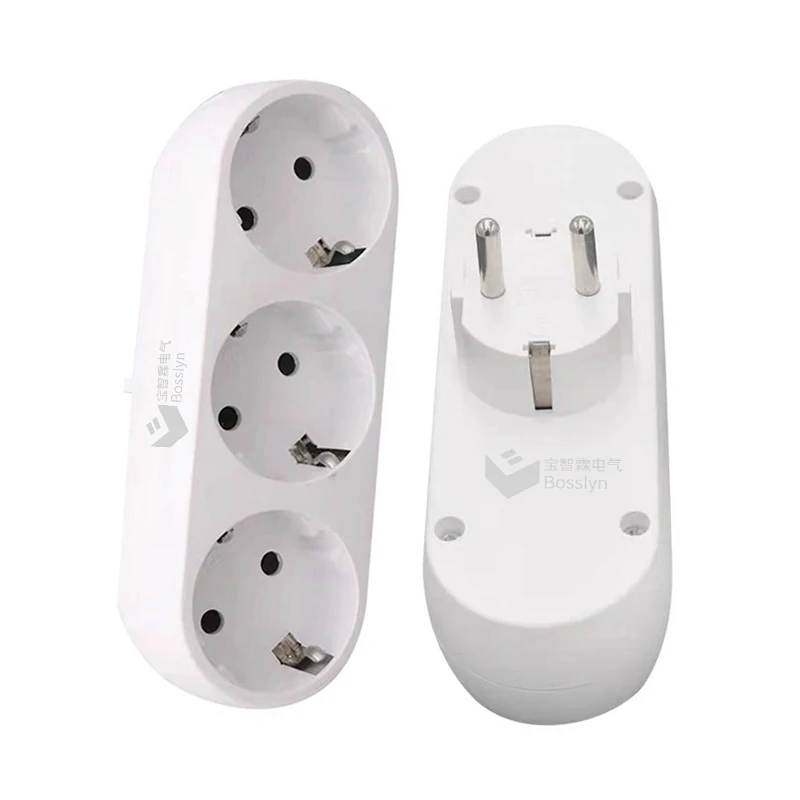 Wholesale SCHUKO Power Adapter Socket With Grounding For Germany France