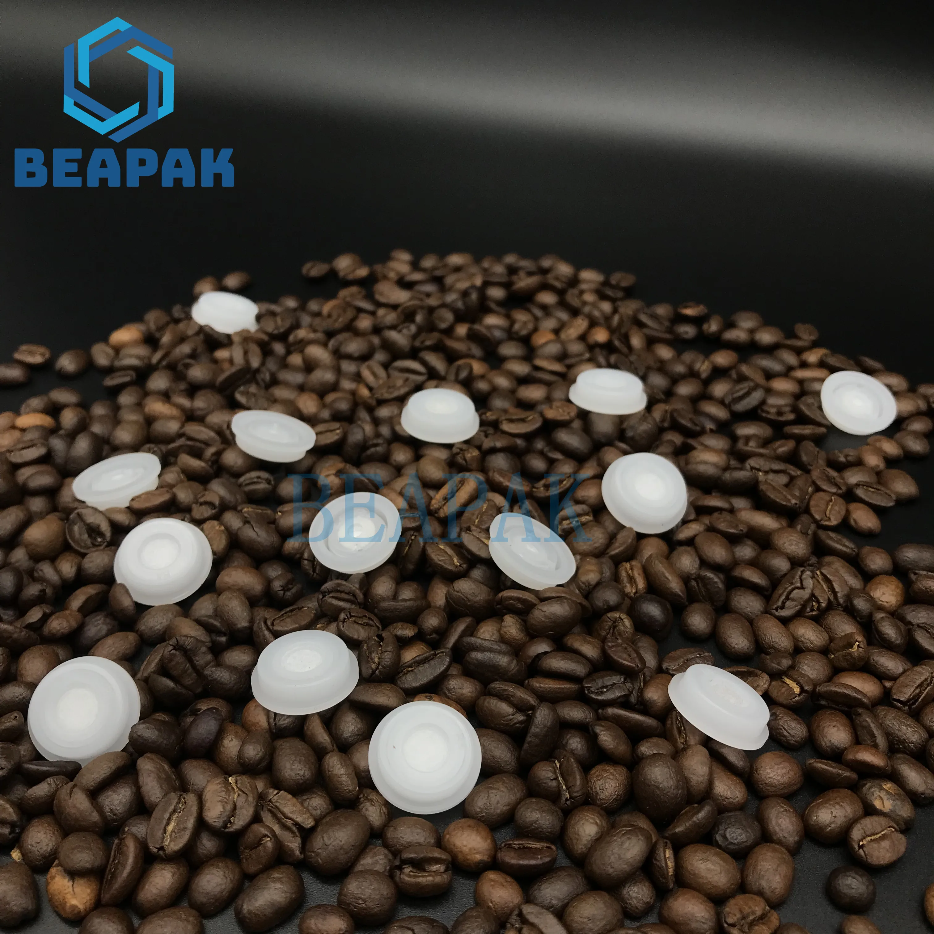 Food packaging Coffee exhaust valve one way degassing valve for coffee beans roasted packaging bags