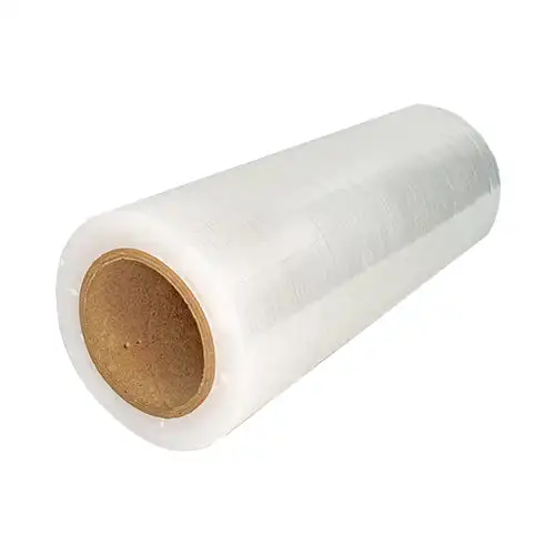 China Manufacturer Customize Biodegradable Hand Stretch Film  LDPE Stretch Film Jumbo Roll
